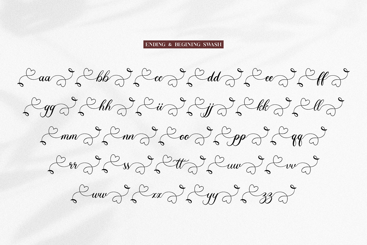 loveline glamour, a Script Font by Essentials Studio (Photo 9 of 10)
