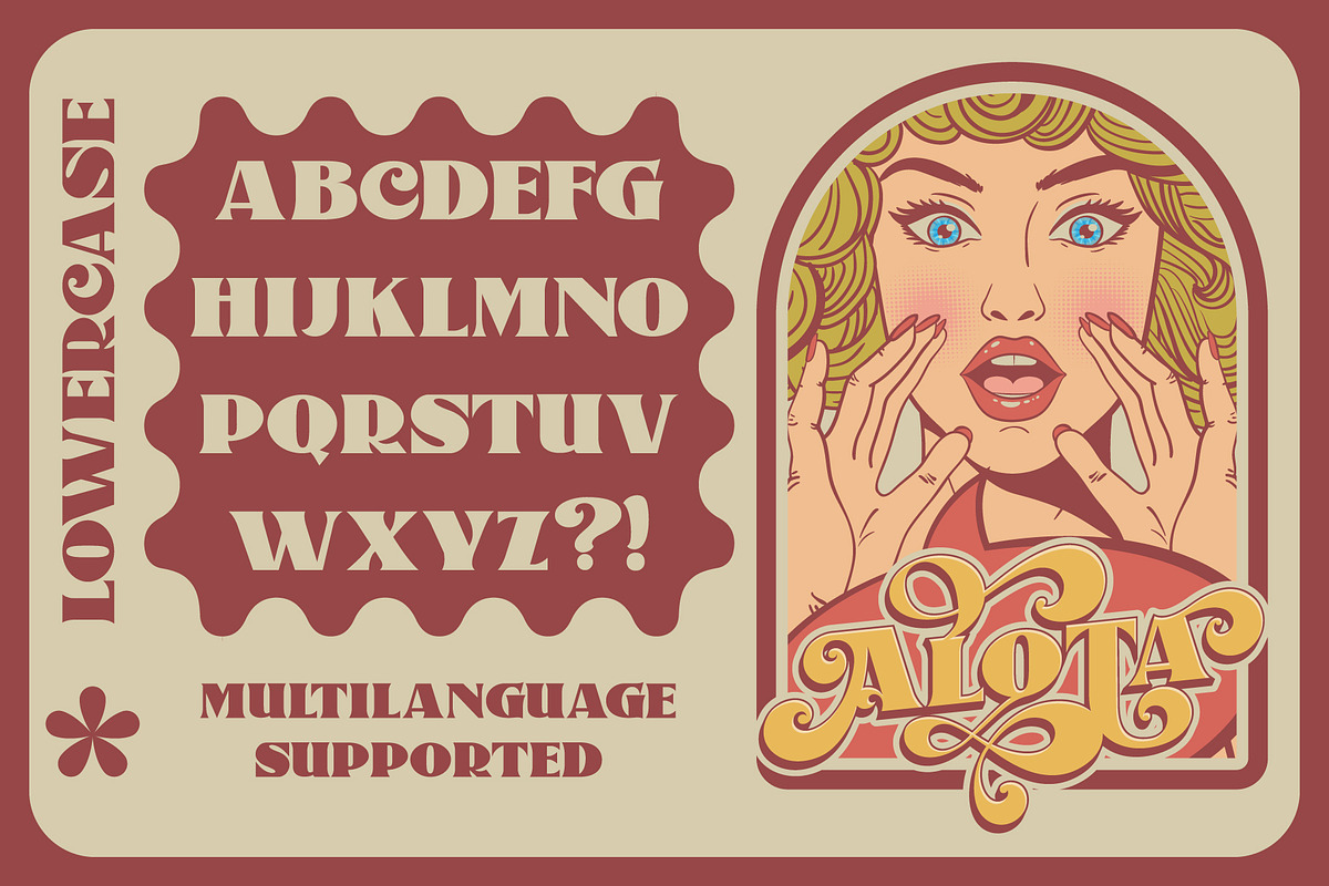 Alota, a Serif Font by Burntilldead (Photo 5 of 10)
