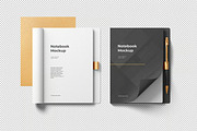 Notebook Mockup, a Product Mockup by zpackcreative (Thumbnail 4 of 4)