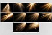 Sunlight Rays Glow Overlays Effect, a Texture Graphic by smishura (Thumbnail 3 of 4)