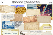 Vintage Creative Collage Kit 400+, an Object Graphic by DreamoraArt (Thumbnail 7 of 18)