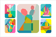 Stickers & pins Succulents, an Illustration by Onceli*art (Thumbnail 3 of 5)