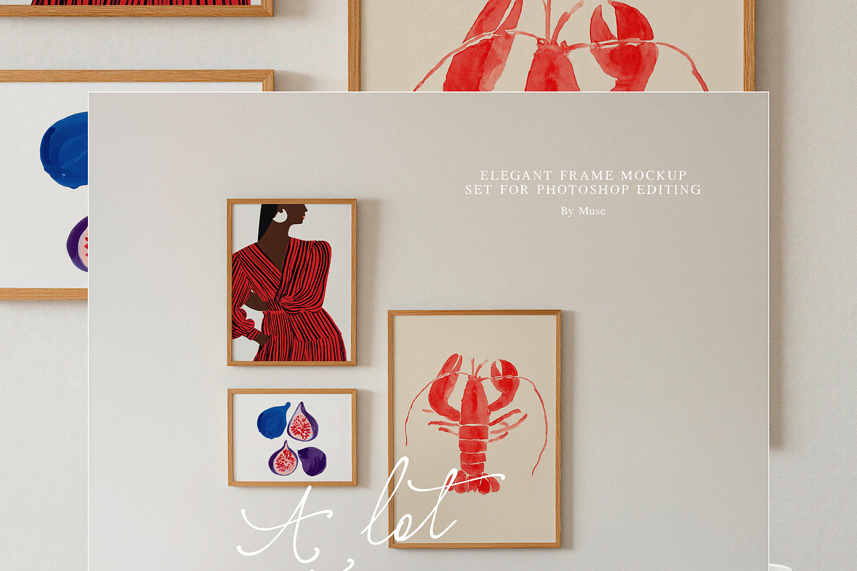 A Lot Of Frames Mockups, a Household Mockup by Muse Mockups (Photo 4 of 14)