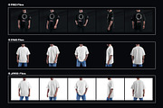 5 Mockups Oversize T-shirt, a Shirt Mockup by Grow Design Craft Studio (Thumbnail 8 of 8)
