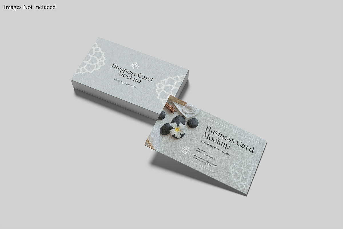 Business Card Mockup For Branding, an Advertising Mockup by Bangdastudio (Photo 3 of 16)