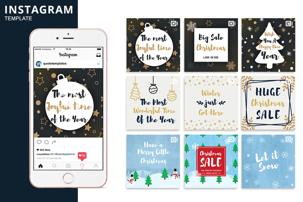 Christmas Animated Template, a Social Media Template by Brandspark Mini