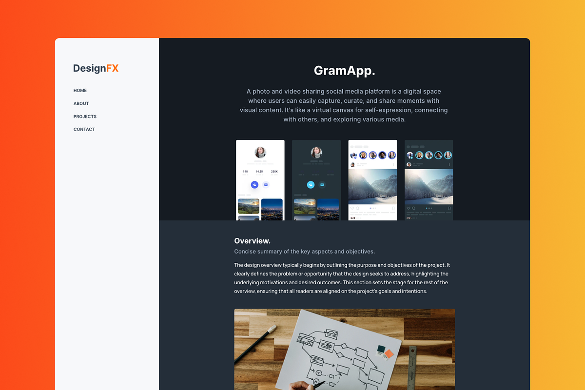 DesignFX — Portfolio Framer Template, a Landing Page Template by zadstudio (Photo 3 of 5)