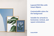 Minimal Frame Poster - Mockup Bundle, a Product Mockup by Studio MVDM (Thumbnail 3 of 8)