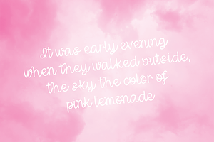 LEMONADE SCRIPT A Cute Cursive Font