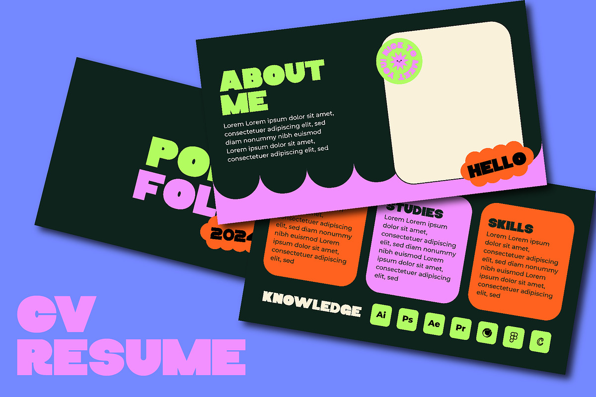 Bold Portfolio Template 1 - 2024, a Presentation Template by othersbyalex (Photo 5 of 10)