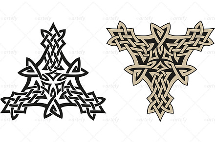 Celtic tattoo pattern