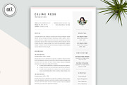 Resume CV Template for MS Word, a Resume Template by GResume (Thumbnail 2 of 7)