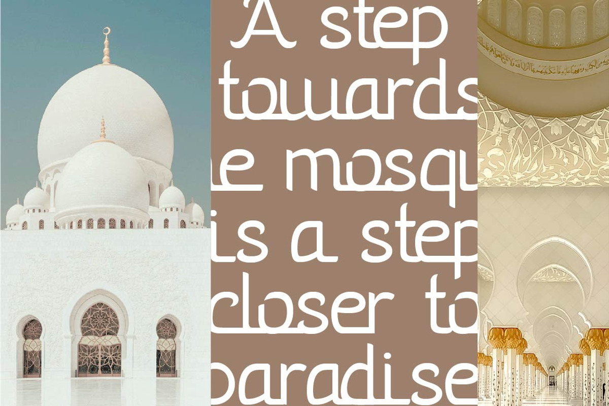 Rohanna – Modern Islamic Font, a Script Font by Vadovastd (Photo 5 of 7)