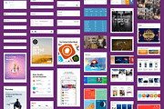 iOS11 GUI KIT Illustrator Sketch XD, an UI Kit Template by Ui Markets (Thumbnail 7 of 21)