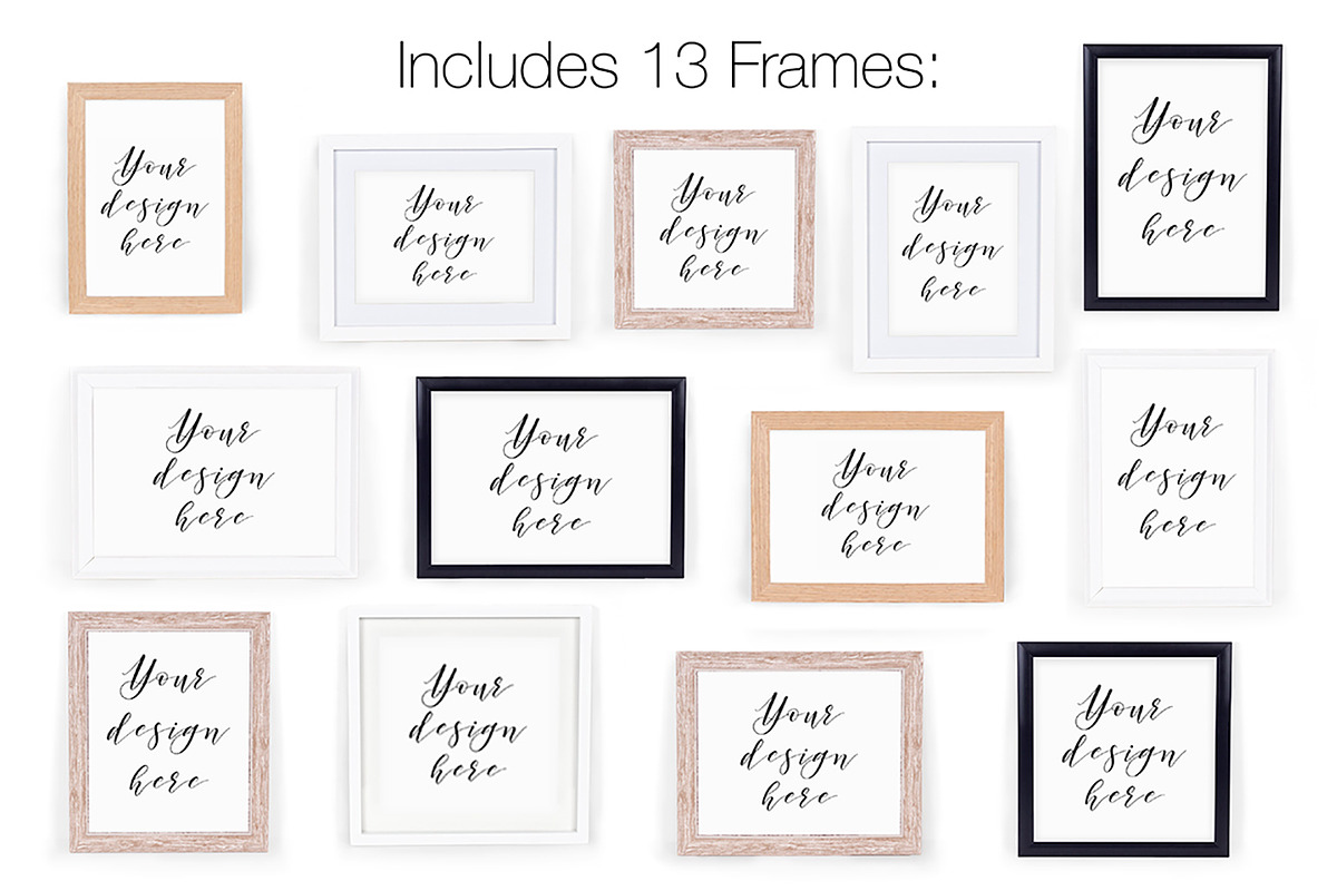 Frame Mockup Generator Version 3, a Print Template by Pixomize (Photo 5 of 5)