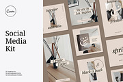Social Media Kit CANVA, a Social Media Template by Design District (Thumbnail 1 of 11)