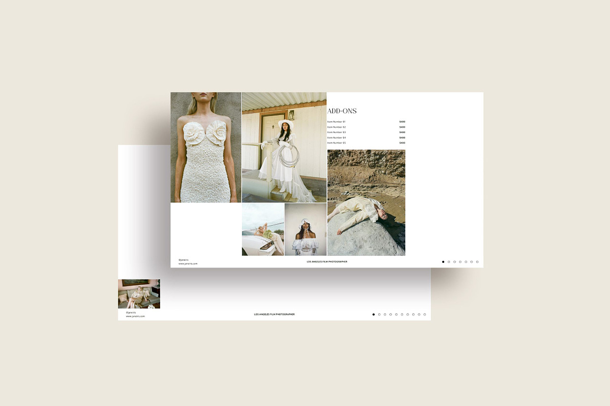 Fashion Editorial Canva Template, a Presentation Template by Seventh Made (Photo 4 of 4)