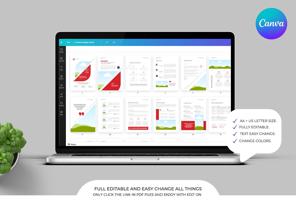 Brochure Bundle, Canva, Word, PPT, a Brochure Template by Template Zone (Photo 22 of 24)