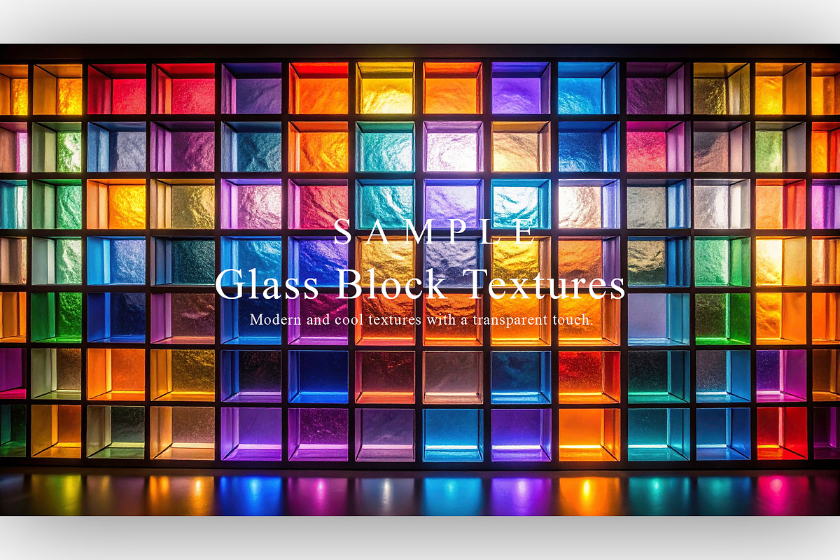 16 Glass Block Textures, a Background Graphic by NOMO DESIGN (Photo 20 of 21)
