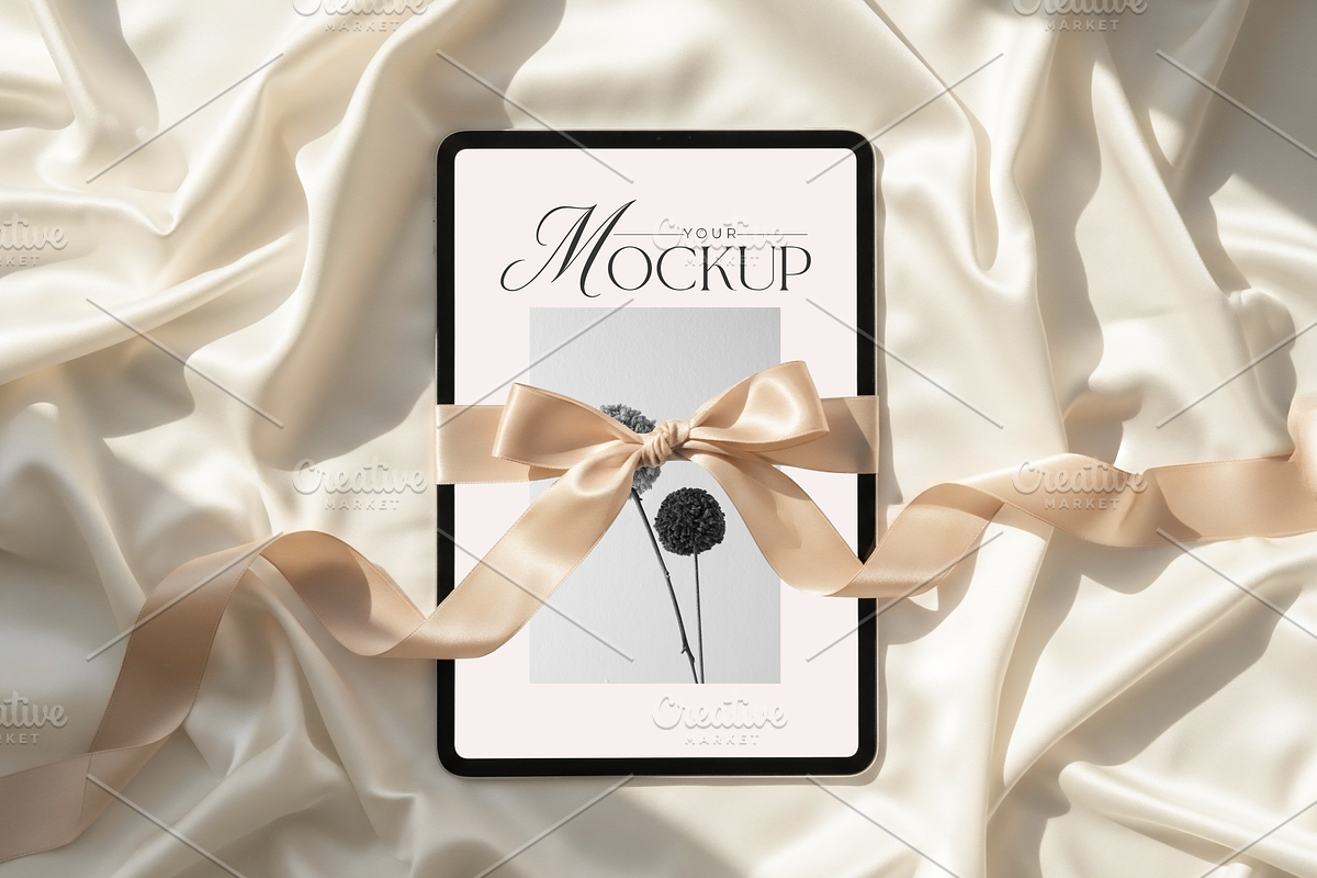 Grand Opening Apple Devices Mockup, an iPad Mockup by aana_flavs (Photo 2 of 3)