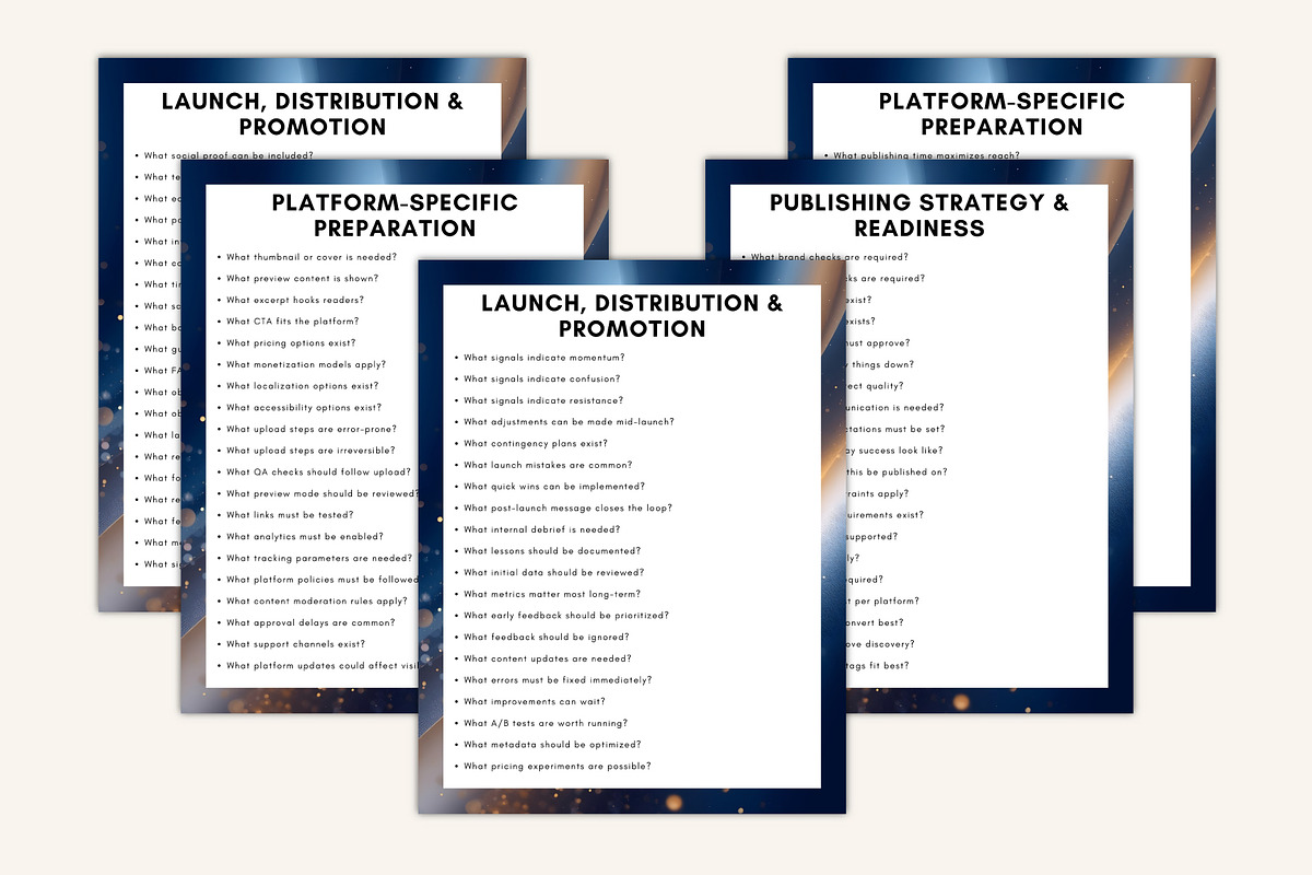 1000+ Amazon KDP Success Prompts, a Stationery Template by Designmela01