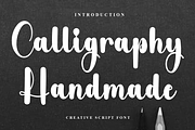 Calligraphy Handmade, a Handwritten Font by FreshTypeINK (Thumbnail 1 of 8)