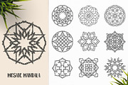 530 Vector Mandala Ornaments, an Animal Illustration by pixaroma (Thumbnail 40 of 55)