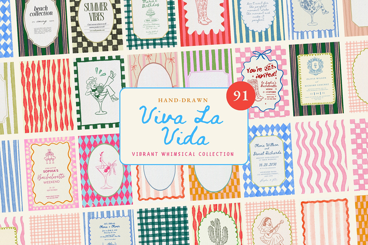 Whimsical Frame Art Collection, an Illustration by NassyArt (Photo 1 of 21)