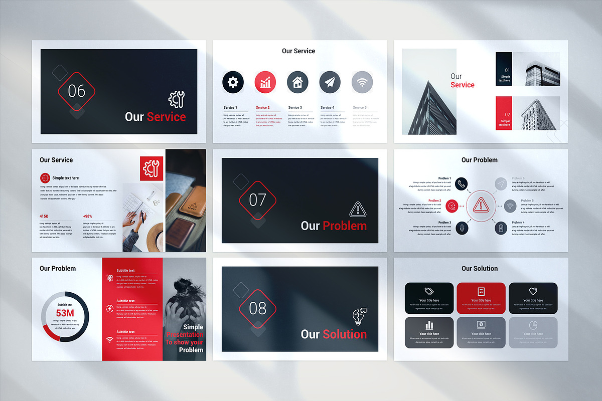 Starex Google Slides Template, a Presentation Template by WhiteGraphic (Photo 6 of 11)