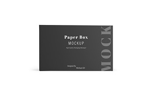 Paper Box Mockups