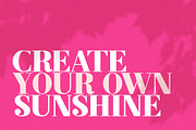 Sunrise Silencio Font Duo, a Serif Font by Salt & Pepper Designs (Thumbnail 5 of 10)