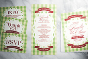 Vintage Wedding Invitation Suite, a Flyer Template by The Good Store (Thumbnail 4 of 4)