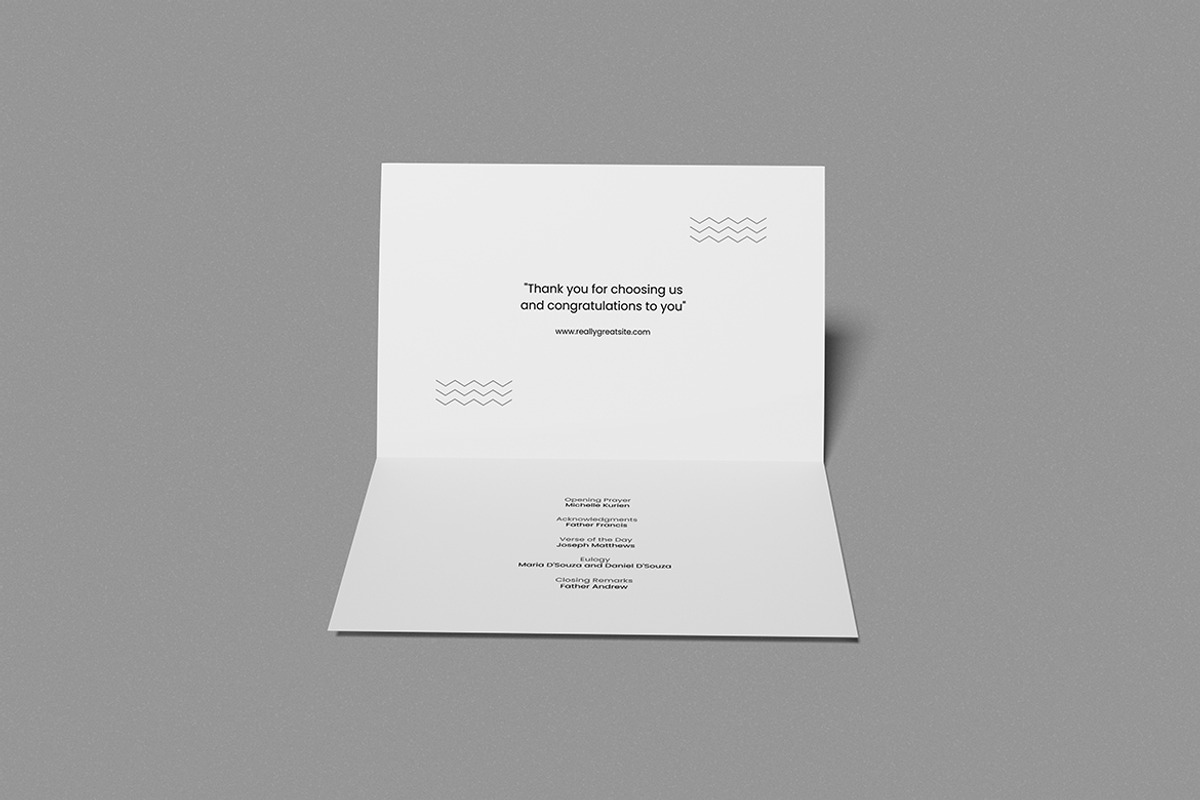 Folded Invitation Mockup, a Product Mockup by swsi-studio (Photo 5 of 5)