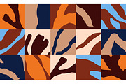 Abstract organic grid backgrounds, a Decorative Illustration by Good Studio (Thumbnail 3 of 7)