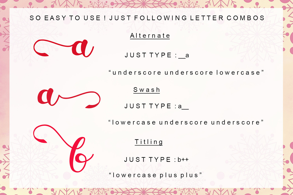 Sweet Christmas, a Script Font by Letterafa Studio (Photo 7 of 8)