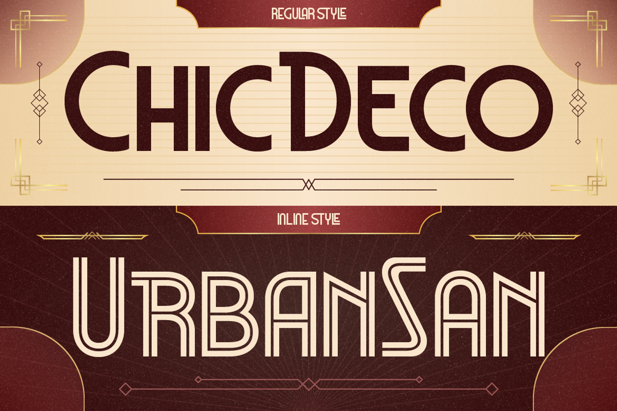 SanDeco, a Sans Serif Font by Burntilldead (Photo 4 of 12)
