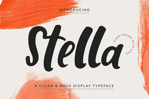 Stella: A Handlettered Font preview 7