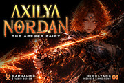 MIDELTANK | Movie & Game Font, a Blackletter Font by Madhaline Studio (Thumbnail 12 of 14)