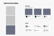 3 Pack Fabric Texture Patterns, a Pattern Graphic by Swatch Supply (Thumbnail 7 of 7)