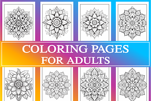 Mandala Adults Coloring Pages