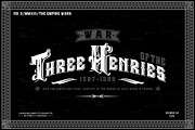 The Empire Wars (family font), a Blackletter Font by inumocca_type (Thumbnail 4 of 6)