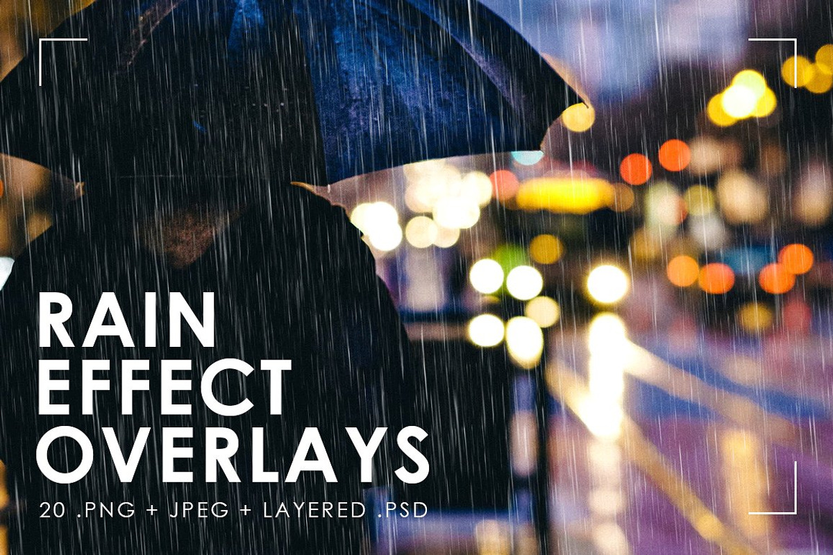 Weather Photo Overlays Bundle, a Brush Add-On by NassyArt