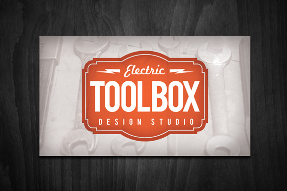 Toolbox Business Card Template, a Business Card Template by END (Photo 2 of 3)