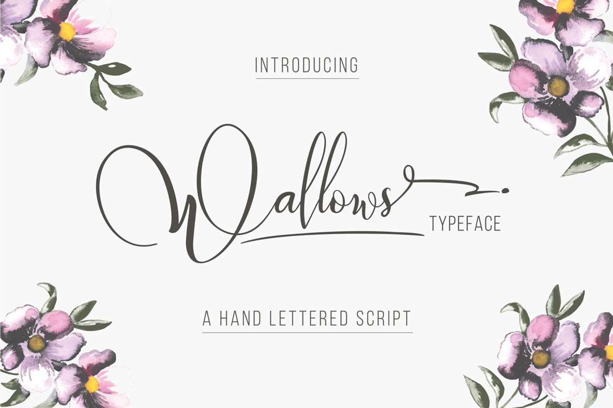 Wallows Typeface