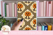 Happy Pumpkin Walk Seamless Pattern, a Texture Illustration by CpSnowy (Thumbnail 4 of 5)