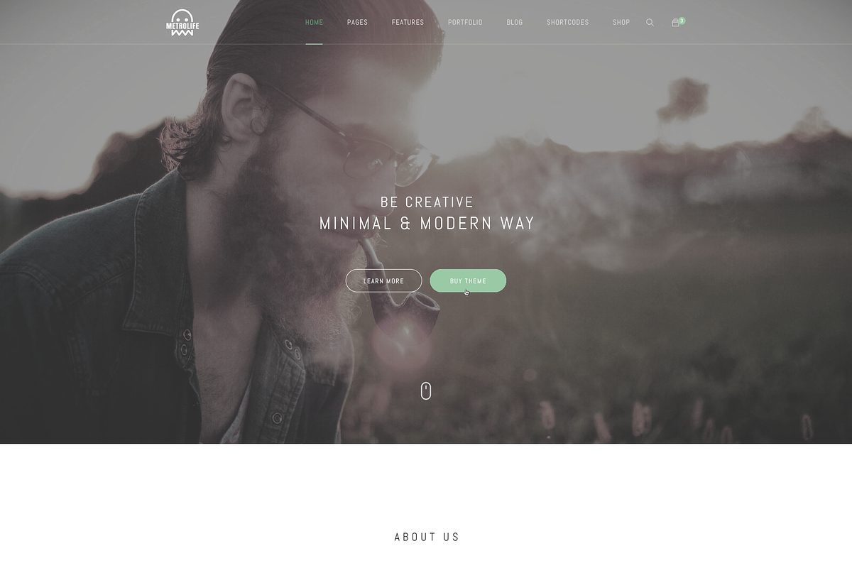 Metrolife Multipurpose PSD Template, a Websites & App Template by bigpsfan's SHOP (Photo 2 of 20)