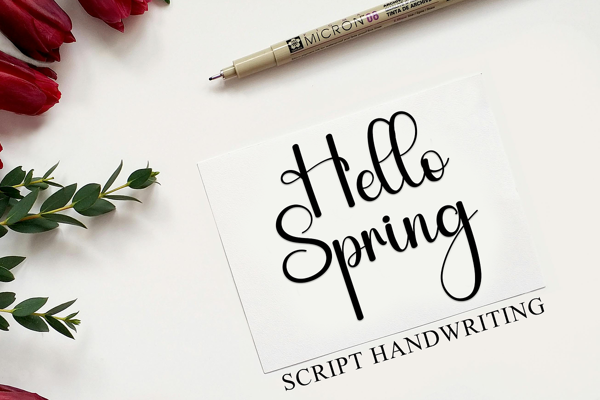 Believe, a Handwritten Font by InermediaSTUDIO (Photo 4 of 7)