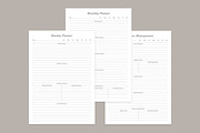 Generic Planning Pages Set V-18, a Stationery Template by shahsoft (Thumbnail 3 of 3)