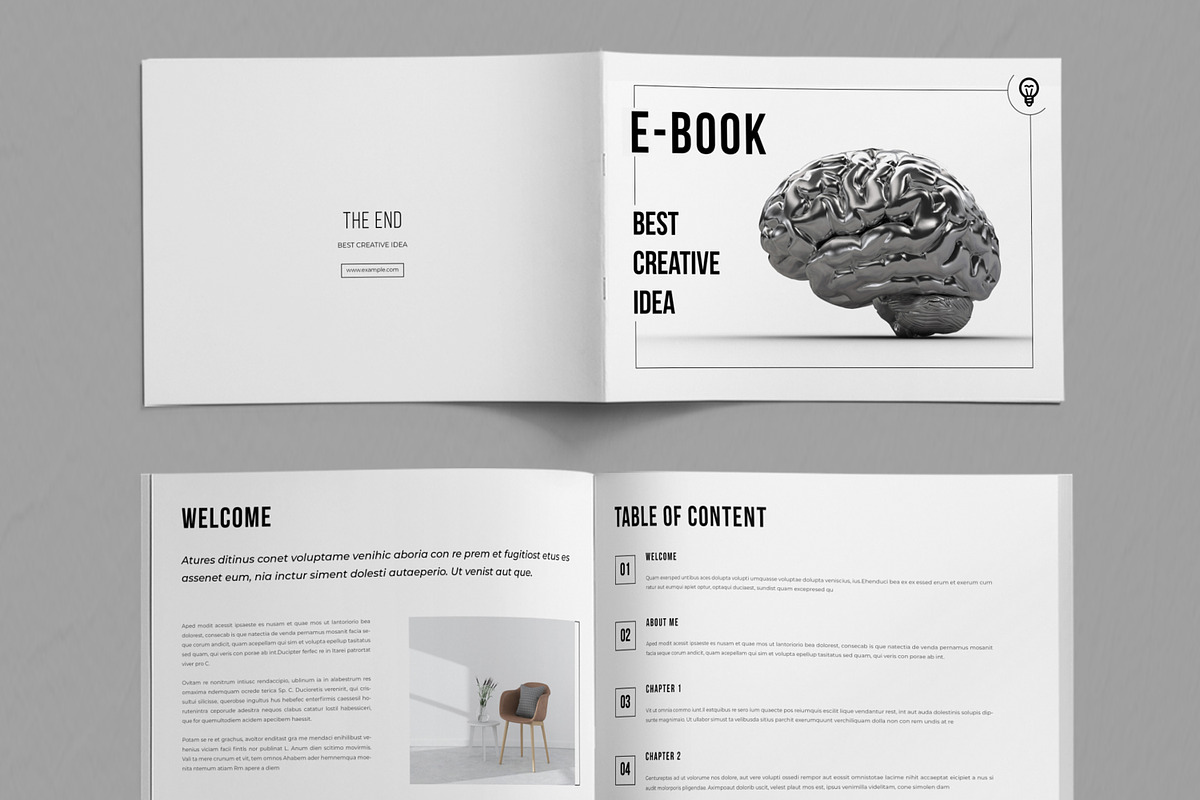 Ebook Magazine Layout, a Magazine Template by ContestDesign (Photo 2 of 5)