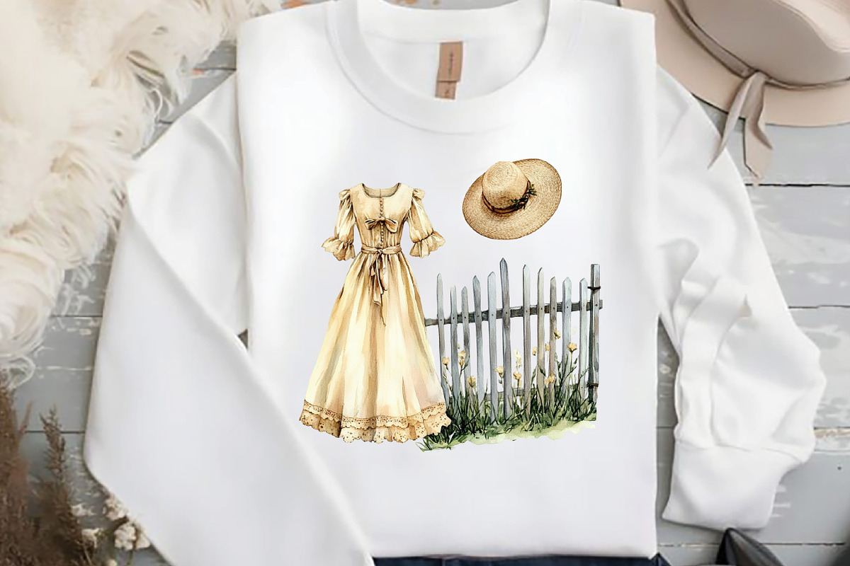Summer Laundry Day Clipart, an Illustration by DreamCafeArt (Photo 6 of 8)
